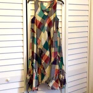 MAEVE Plaid Sundress